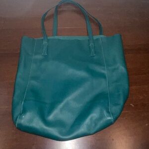 guc j crew Elegant Green Tote Bag